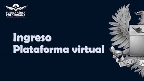 Ingreso plataforma virtual AVAFP Blackboard .